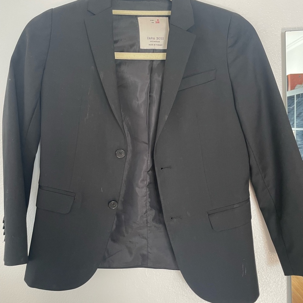 Zara boys black Blazer